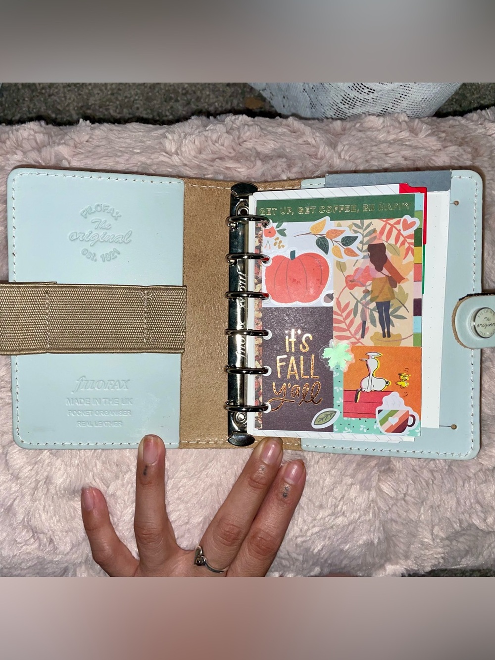 filoFAX Leather pocket Organizer - Picture 2 of 6
